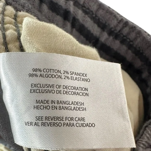 GAP Men’s Medium Gray Jogger Pants Elastic Waist Drawstring Casual Chino Fit - Picture 10 of 11